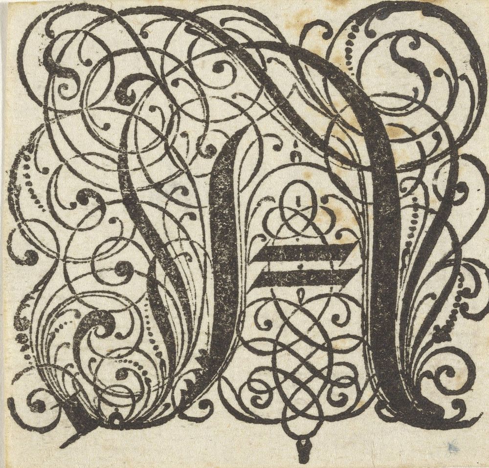 Letter A (1600 - 1699) by anonymous and Dirck de Bray