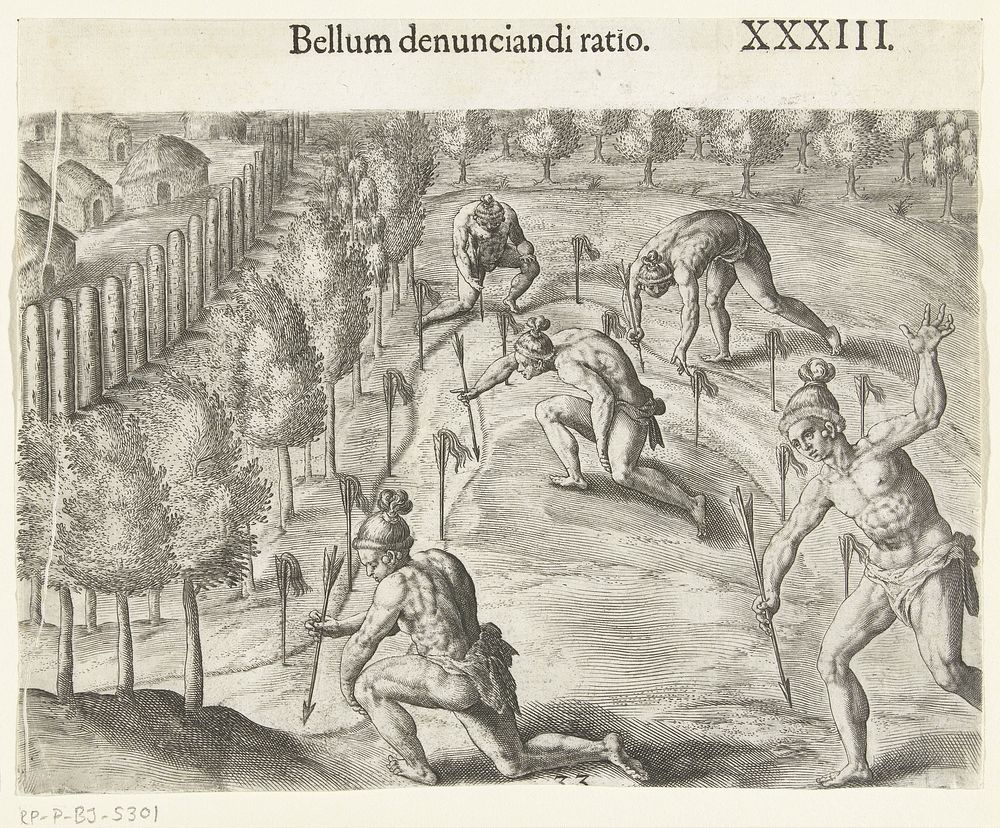 Manier om de vijand de oorlog te verklaren (1591) by Theodor de Bry and Johann Theodor de Bry