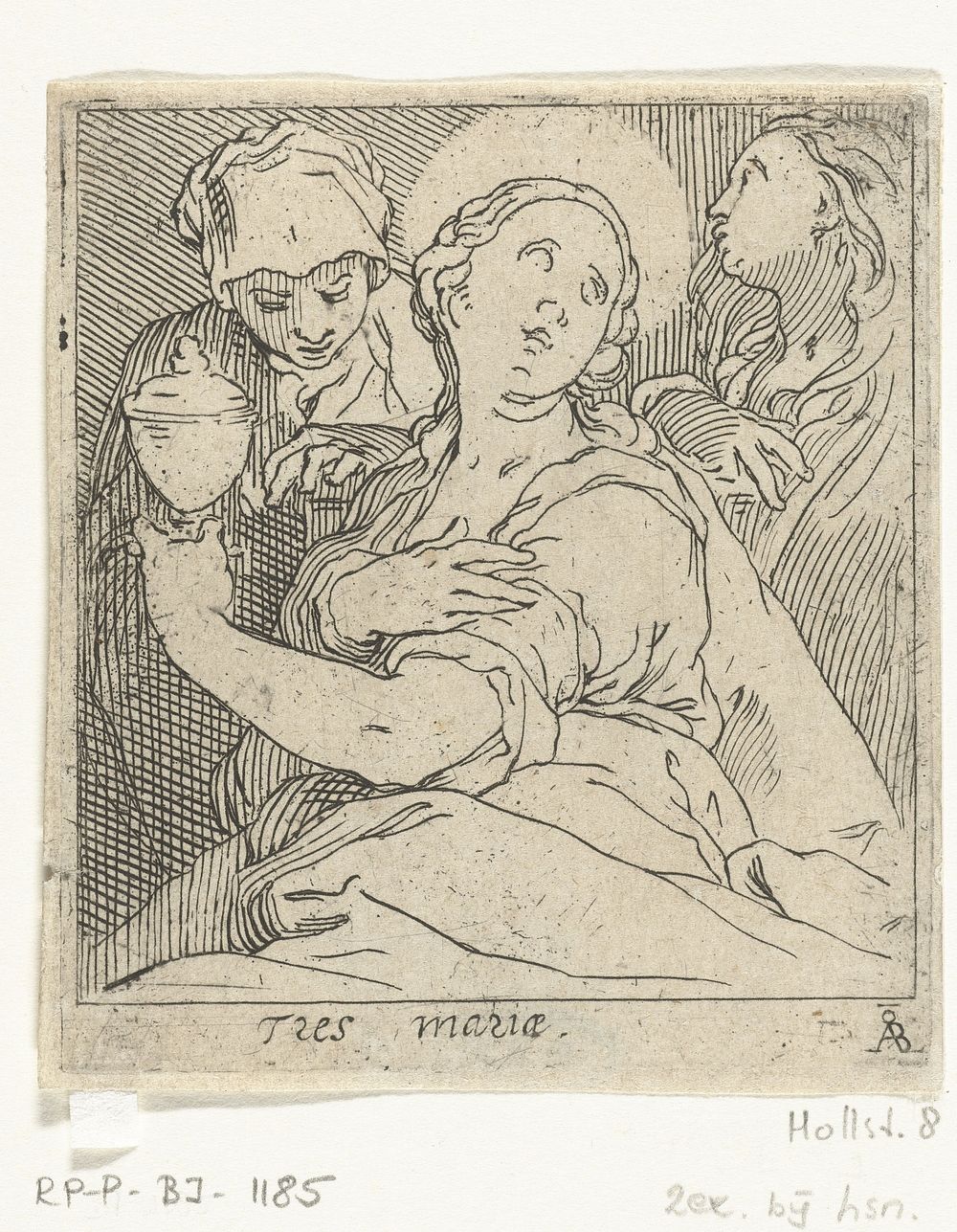 De drie Maria's (1610 - 1615) by Boëtius Adamsz Bolswert and Abraham Bloemaert