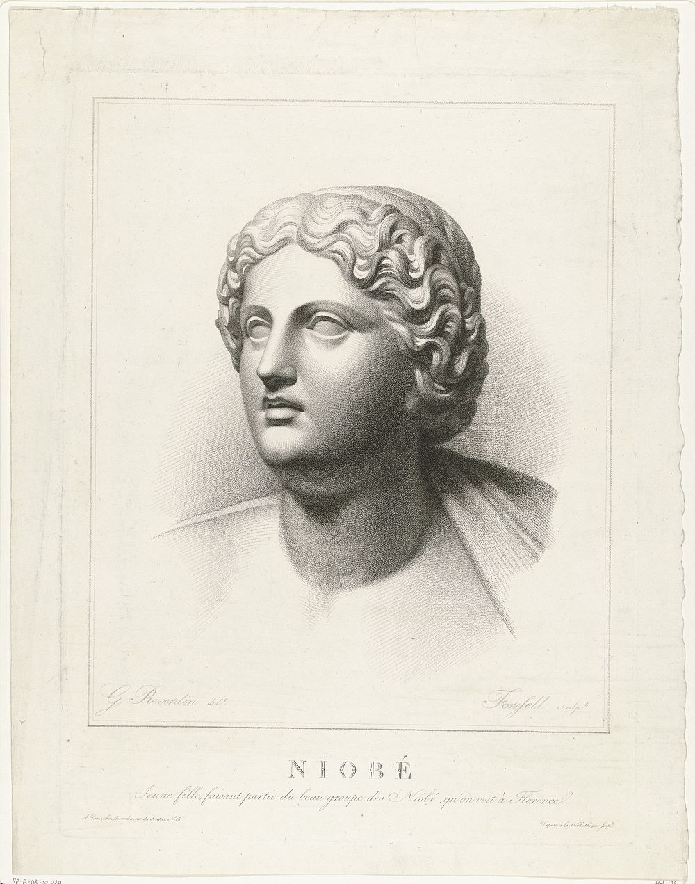 Niobe (1787 - 1852) by Christian Forssell, Gédéon Reverdin and Reverdin