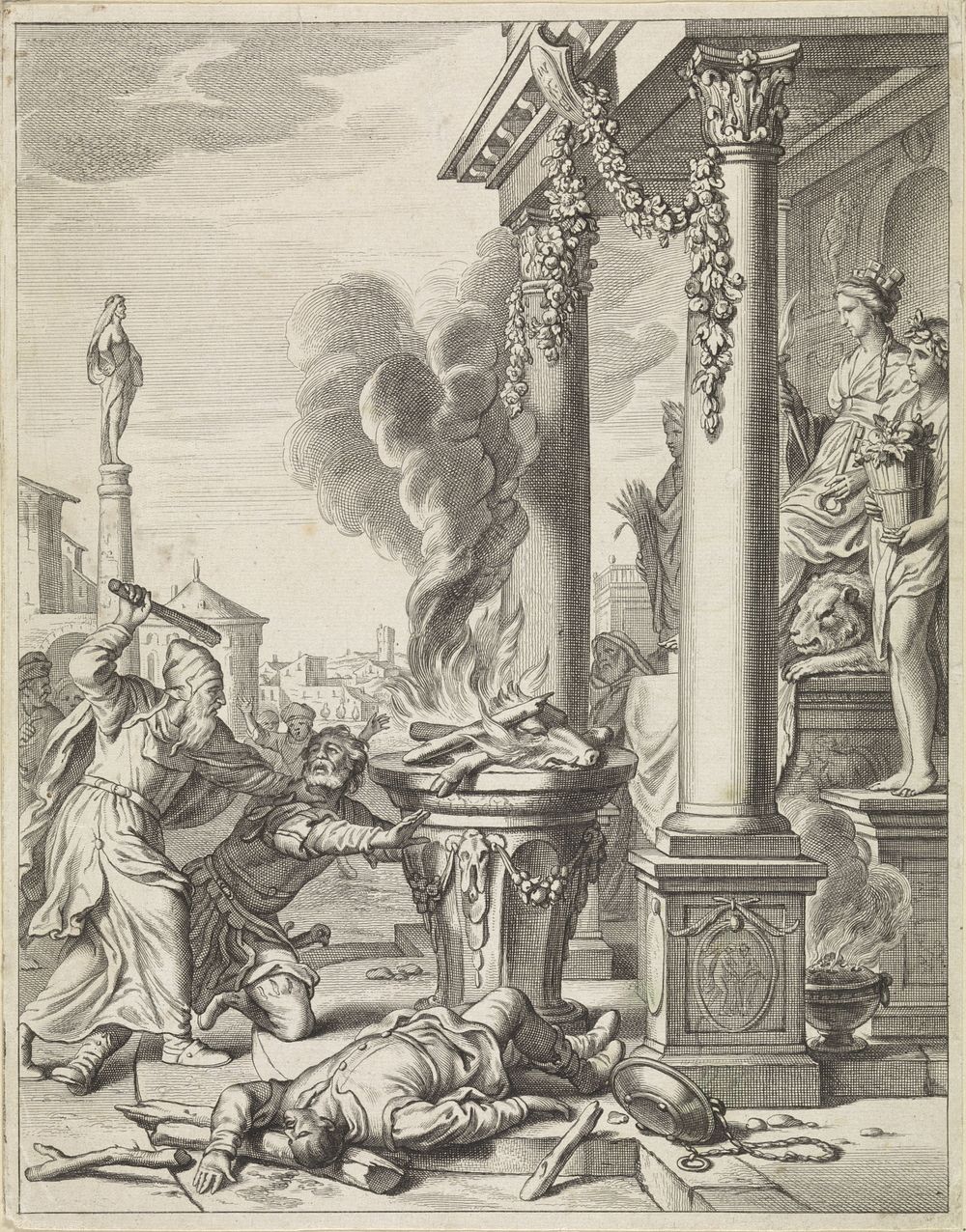 Mattatias (1643 - 1692) by Jan de Visscher and Matthias Scheits