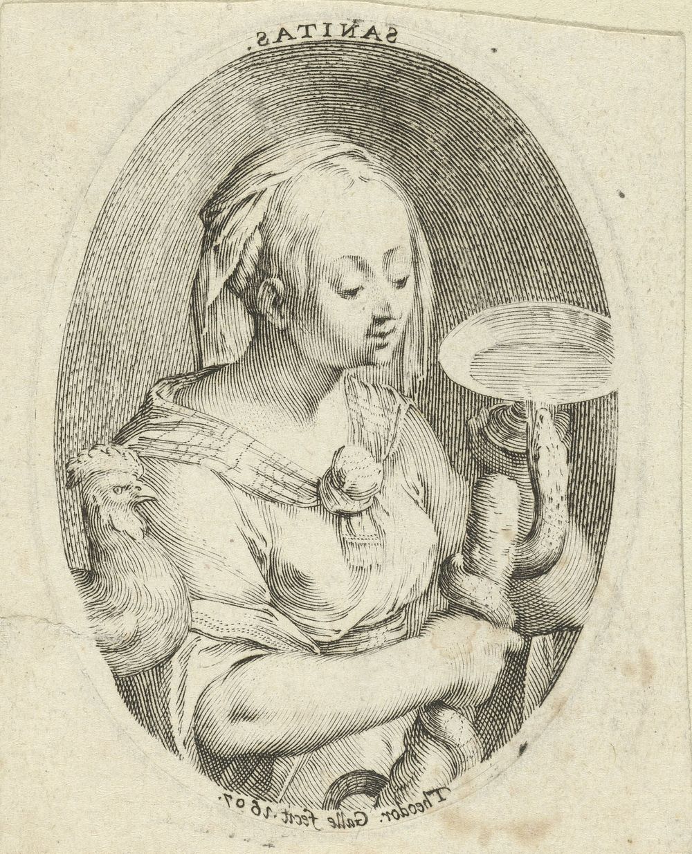 Gezondheid (Sanitas) (1607) by Theodoor Galle