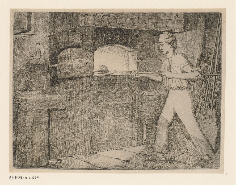 Bakkerij (1860) by Eberhard Cornelis Rahms
