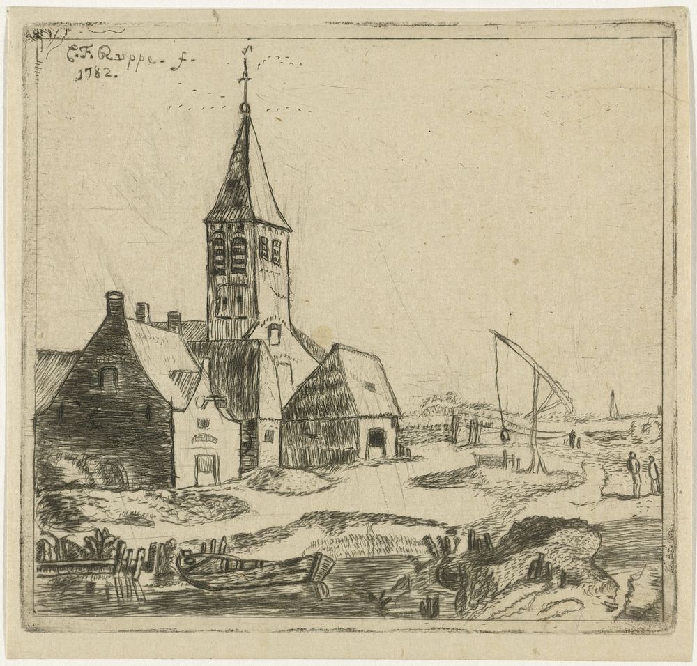 Dorpskerk (1782) by Christiaan Friedrich Ruppe