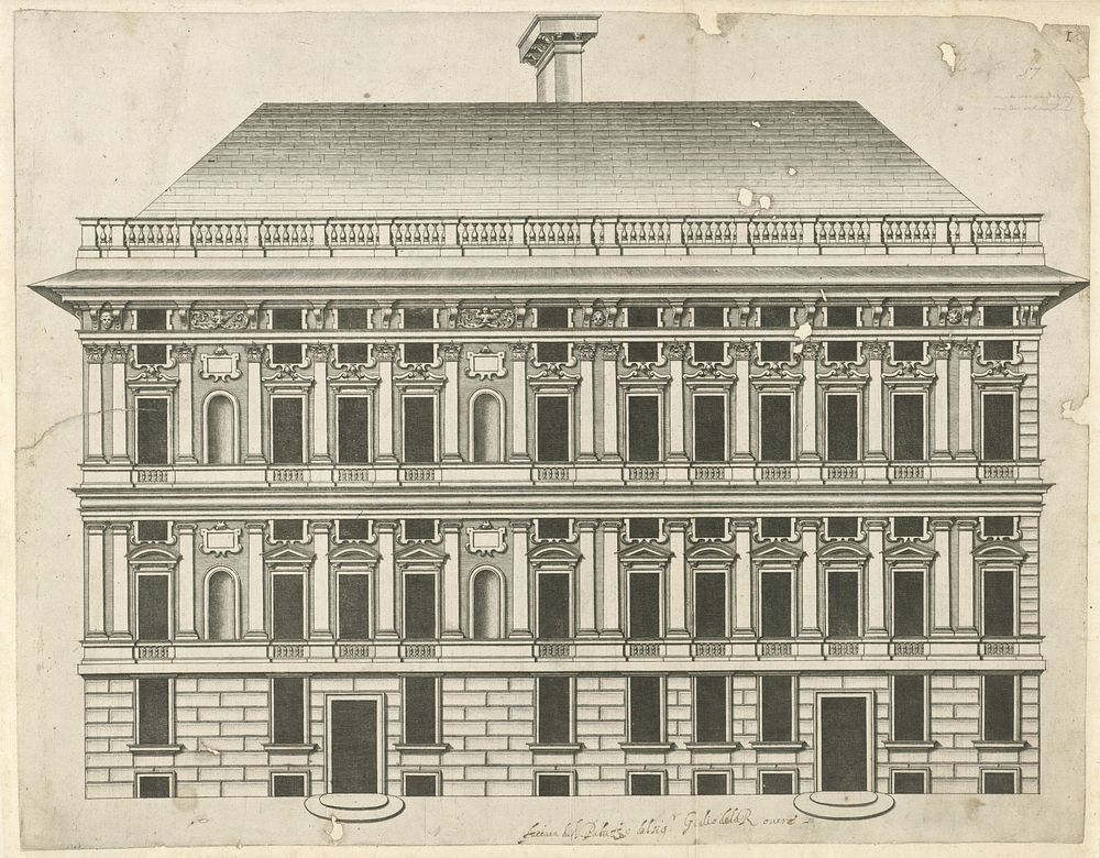 Palazzo della Rovere (1622) by Nicolaes Ryckmans and Peter Paul Rubens
