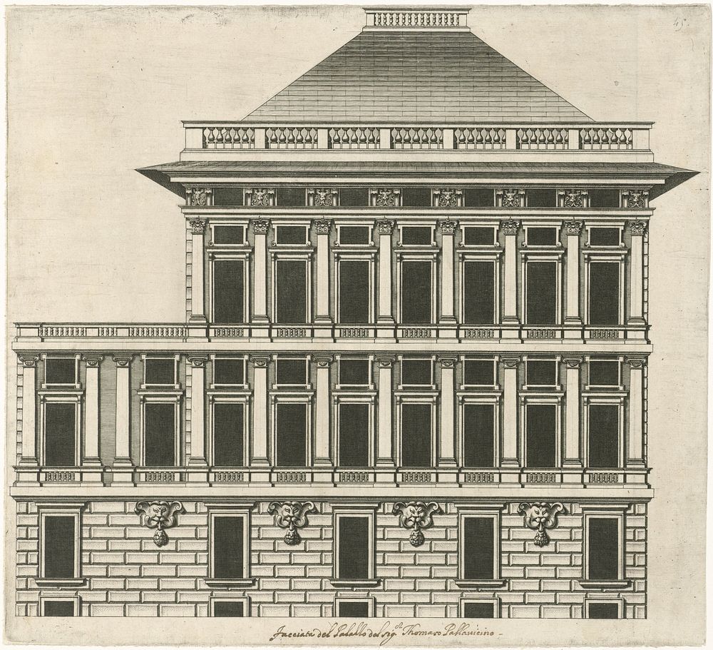 Palazzo dell'Acquedotto De Ferrari Galliera (1622) by Nicolaes Ryckmans and Peter Paul Rubens