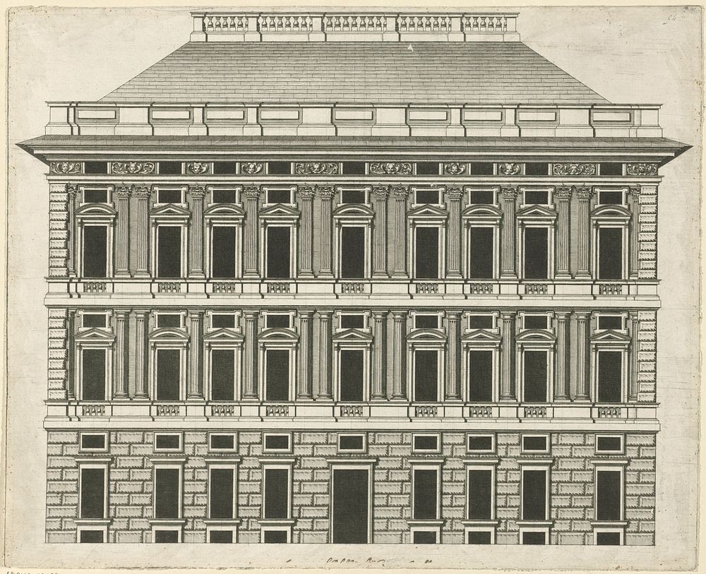 Palazzo Patrone (1622) by Nicolaes Ryckmans and Peter Paul Rubens