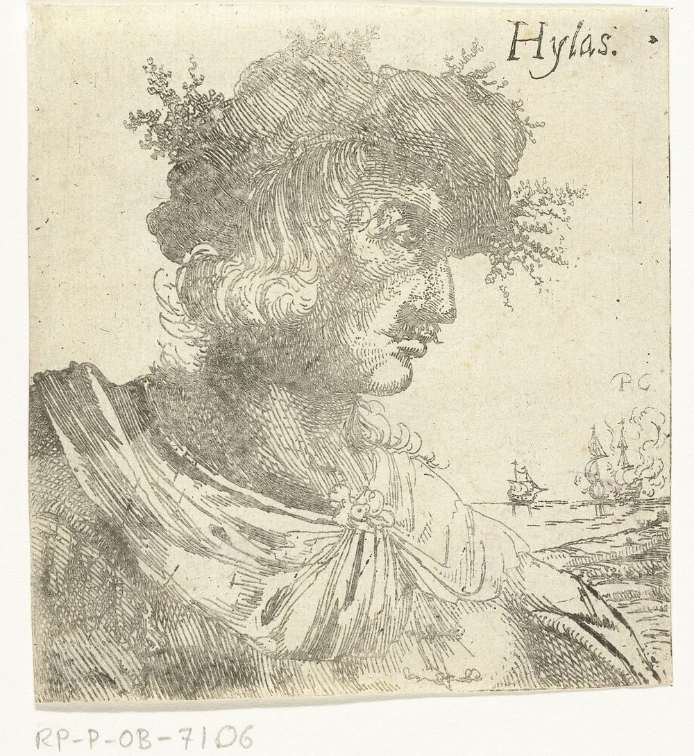 Hylas de argonaut (c. 1633 - in or before 1676) by Pieter Casteleyn