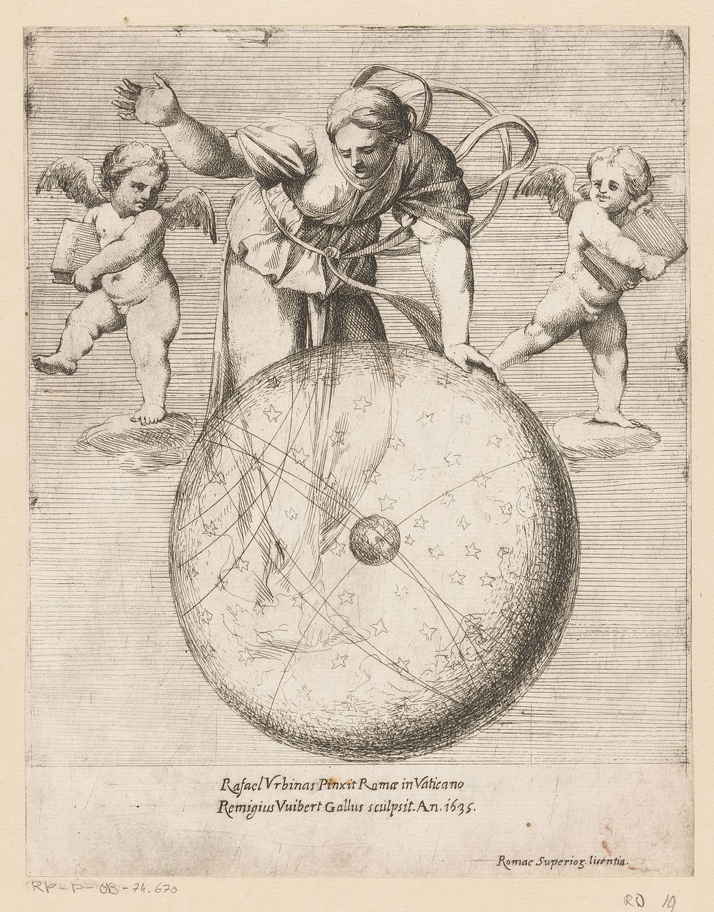 Personificatie van Voorzienigheid of Dageraad (1635) by Remy Vuibert and Rafaël