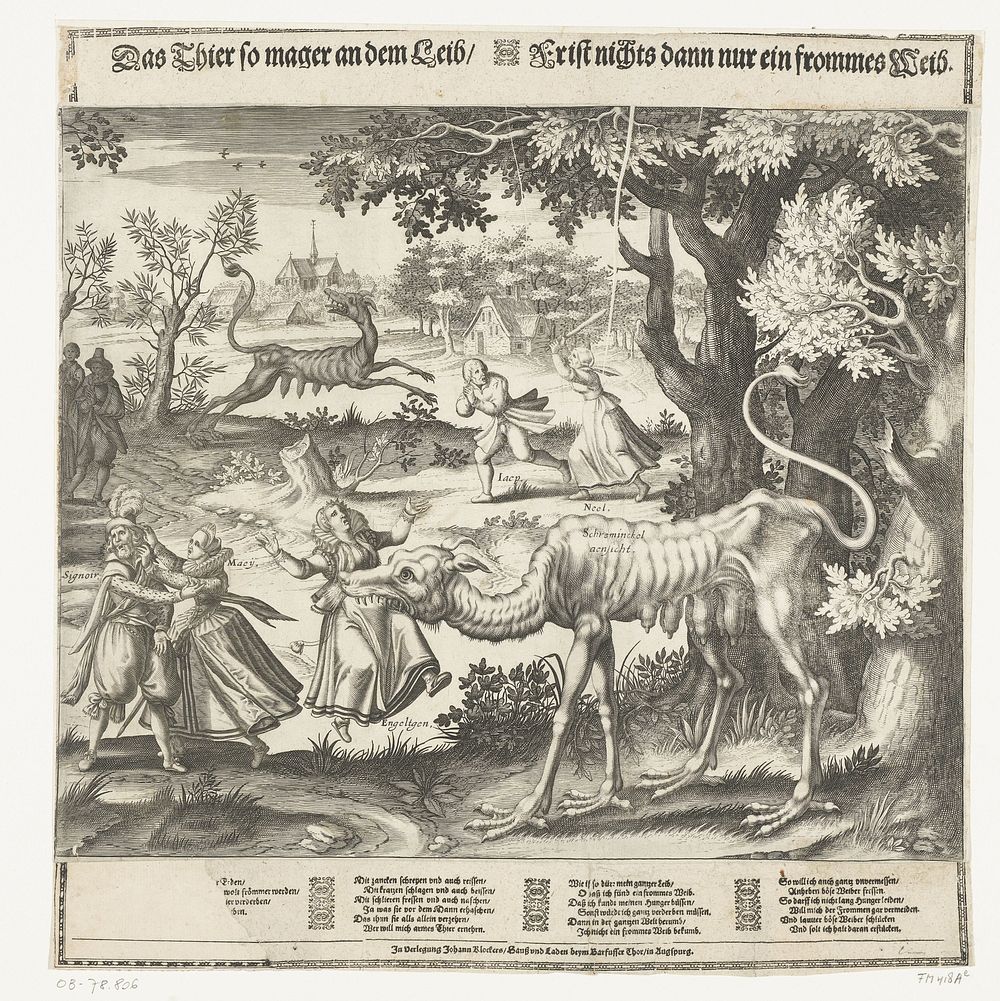 Scharminkel (1600 - 1650) by anonymous, Pieter van der Keere and Johann Klocker