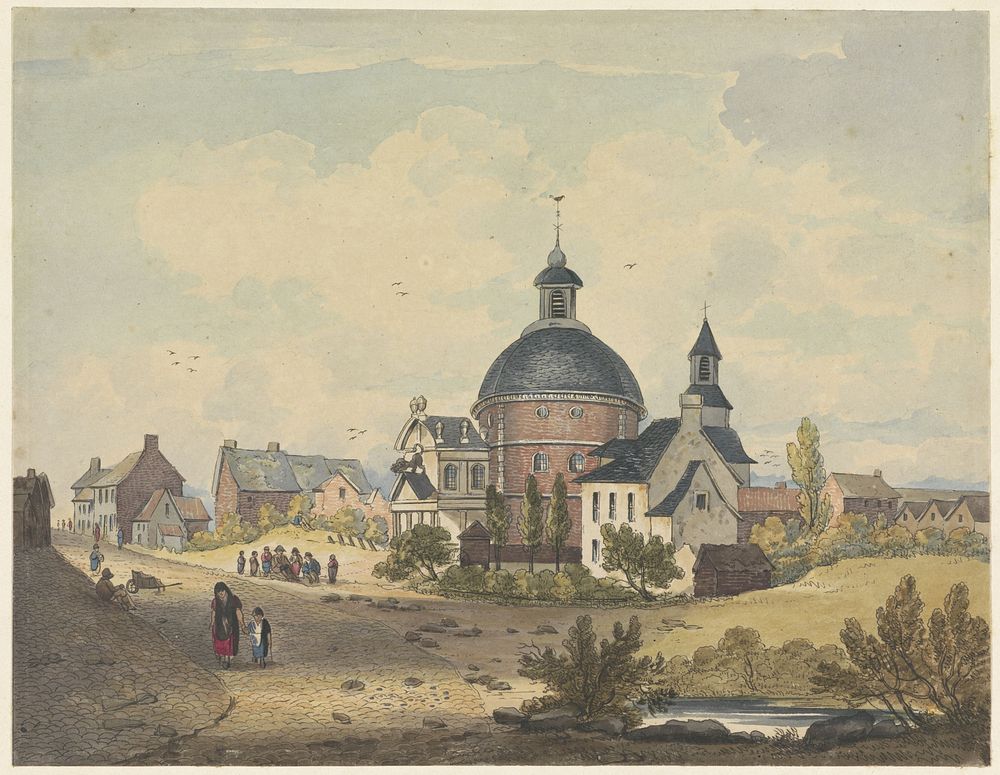 Sint-Jozefskerk te  Waterloo (1815 - 1825) by anonymous