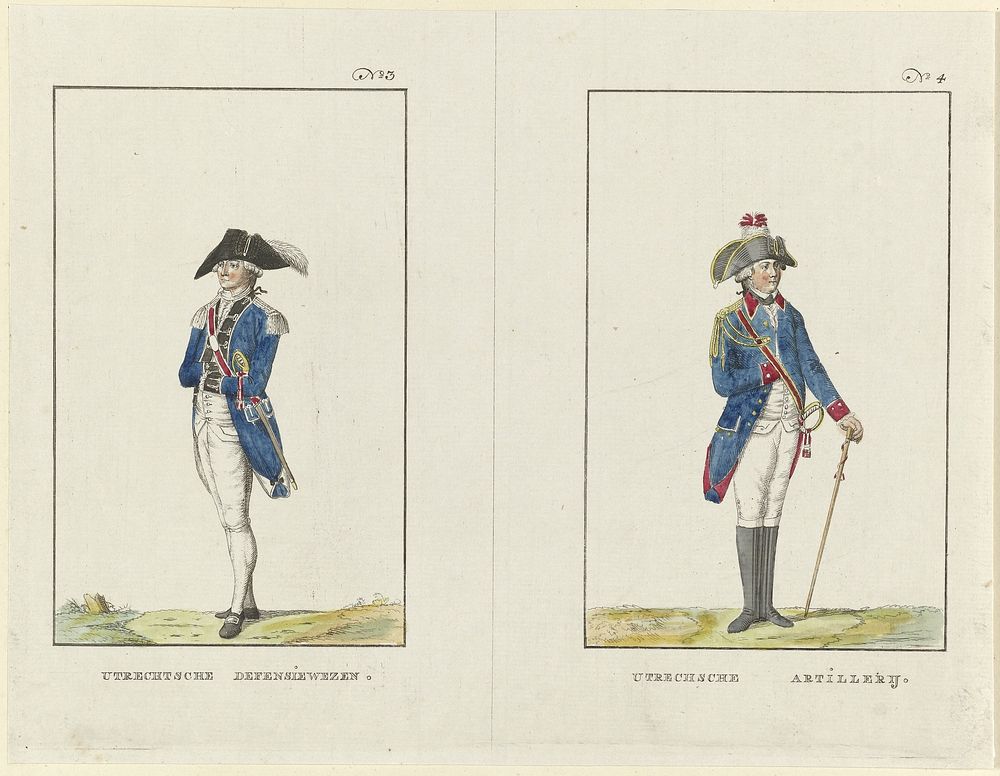 Montering van het Utrechtse Defensiewezen en Artillerie, 1784 (1782 - 1784) by anonymous