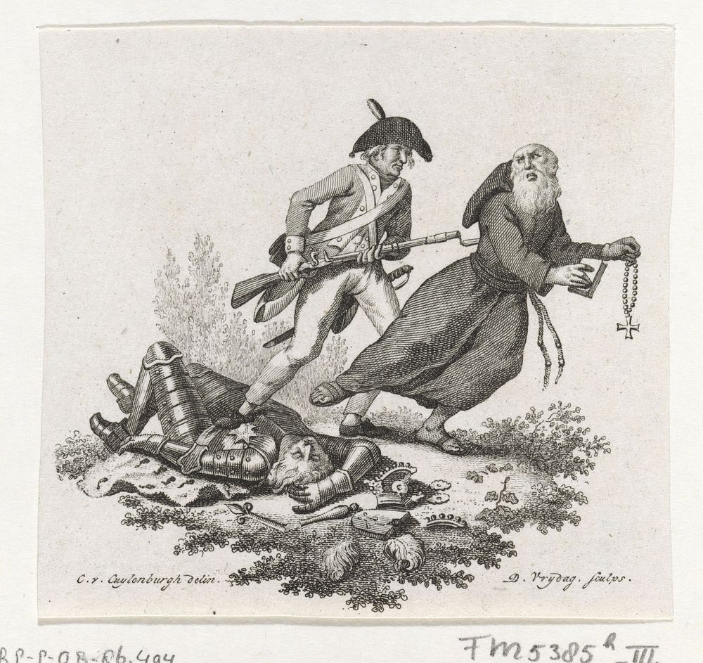 Titelvignet, 1798 (1798) by Daniël Vrijdag and Cornelis van Cuylenburgh II