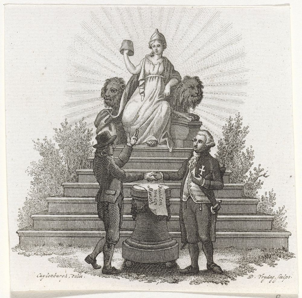 Titelvignet, 1799 (1799) by Daniël Vrijdag and Cornelis van Cuylenburgh II