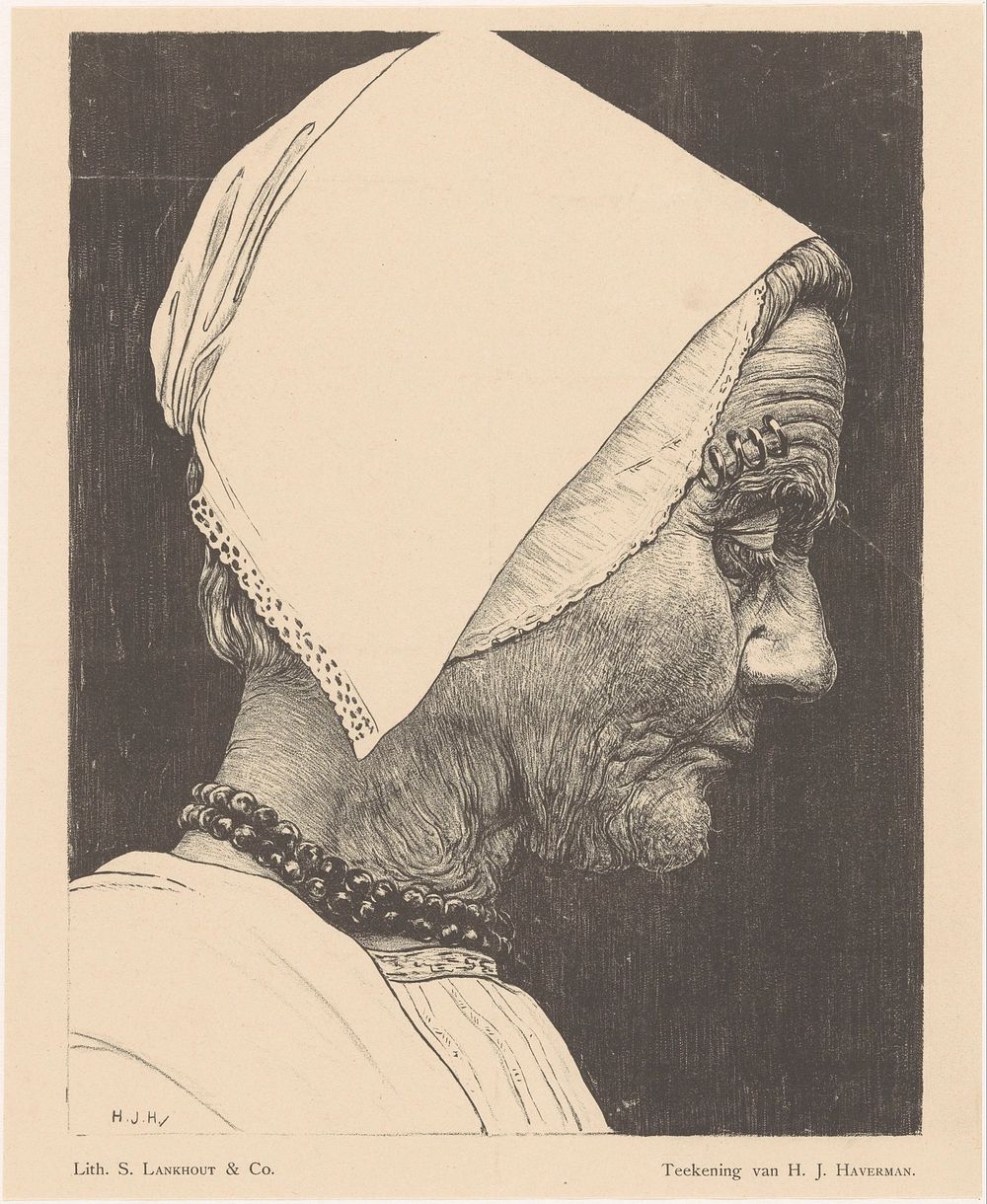 Boerin van Walcheren (1897) by Hendrik Johannes Haverman and Samuel Lankhout and Co