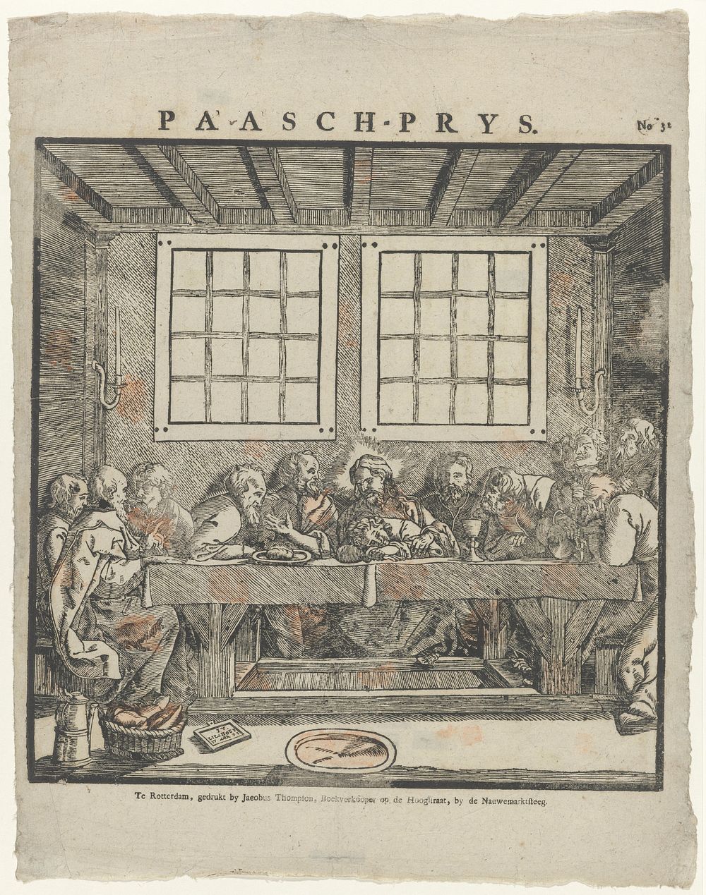 Paaschprys (1791) by Johannes Egbertus van Lieshout and Jacobus Thompson
