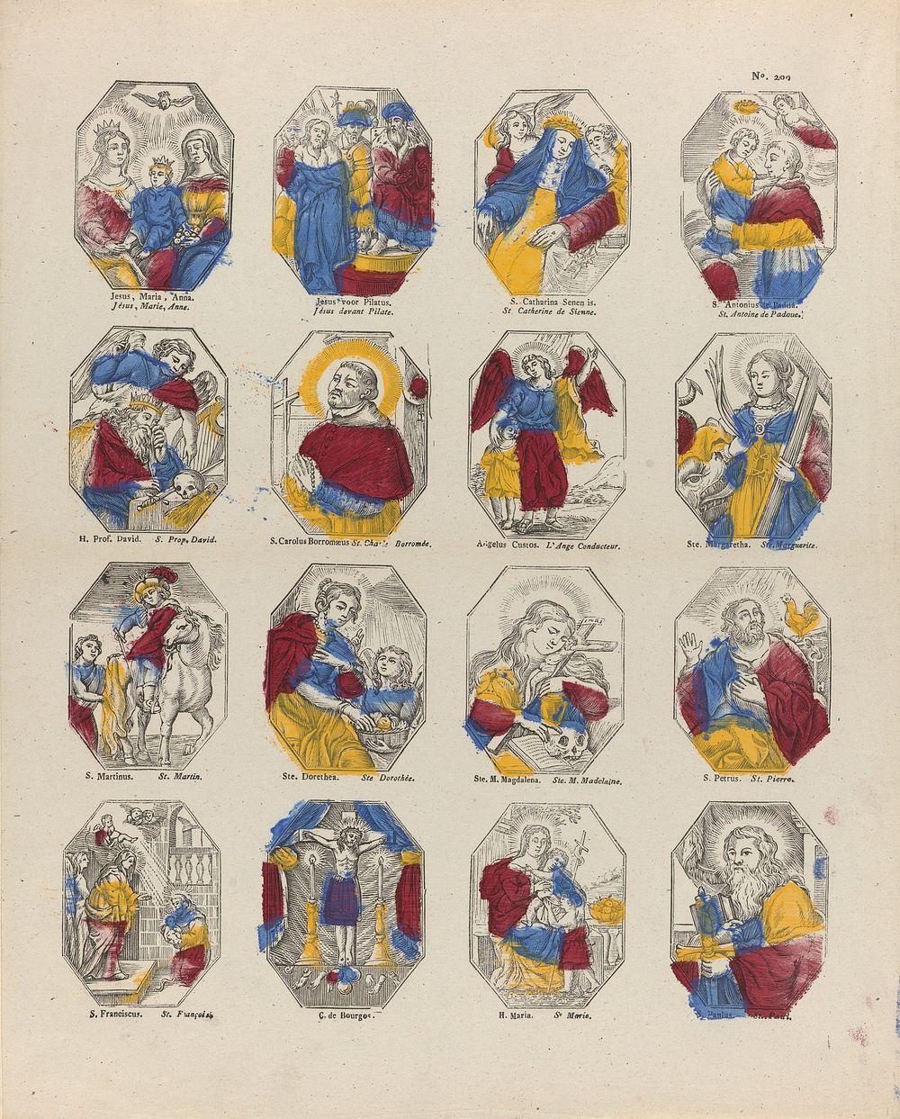 Bidprentjes (1800 - 1833) by Philippus Jacobus Brepols and anonymous