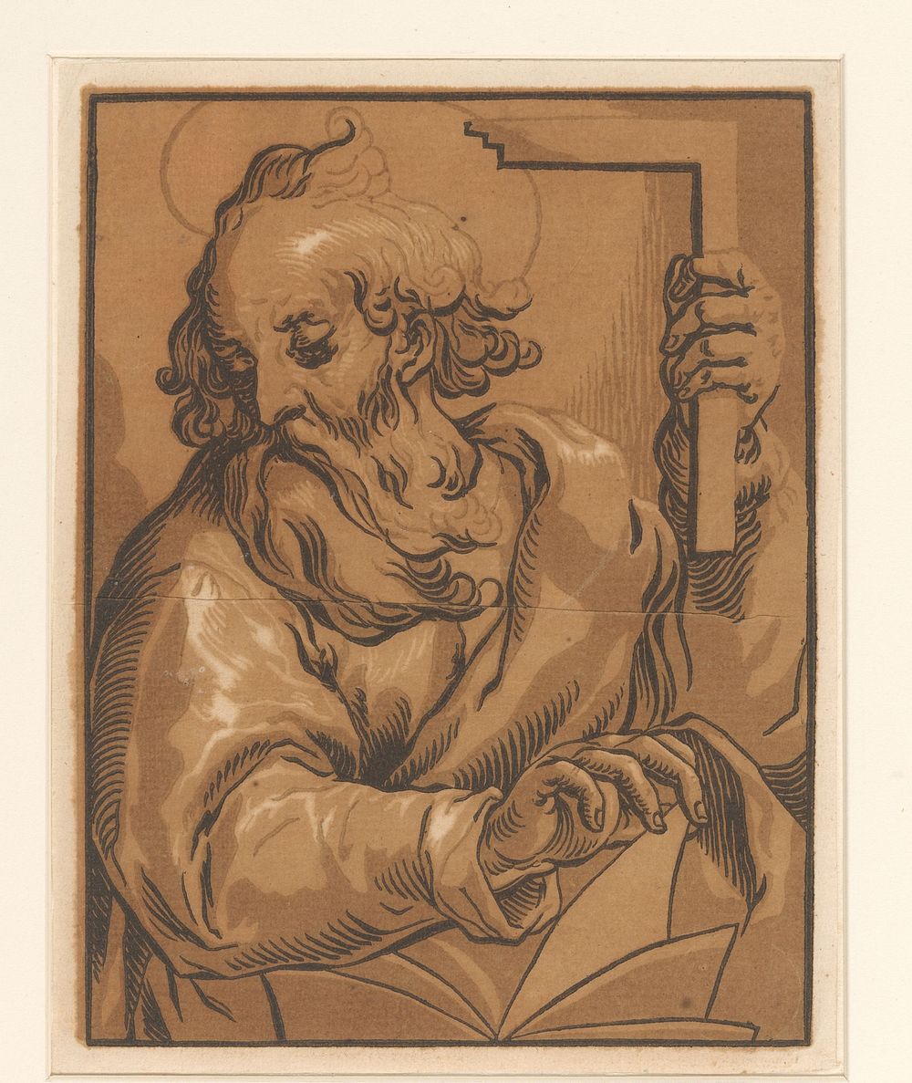Apostel Thomas (1600 - 1669) by Ludwig Büsinck, Georges Lallemand and Melchior Tavernier