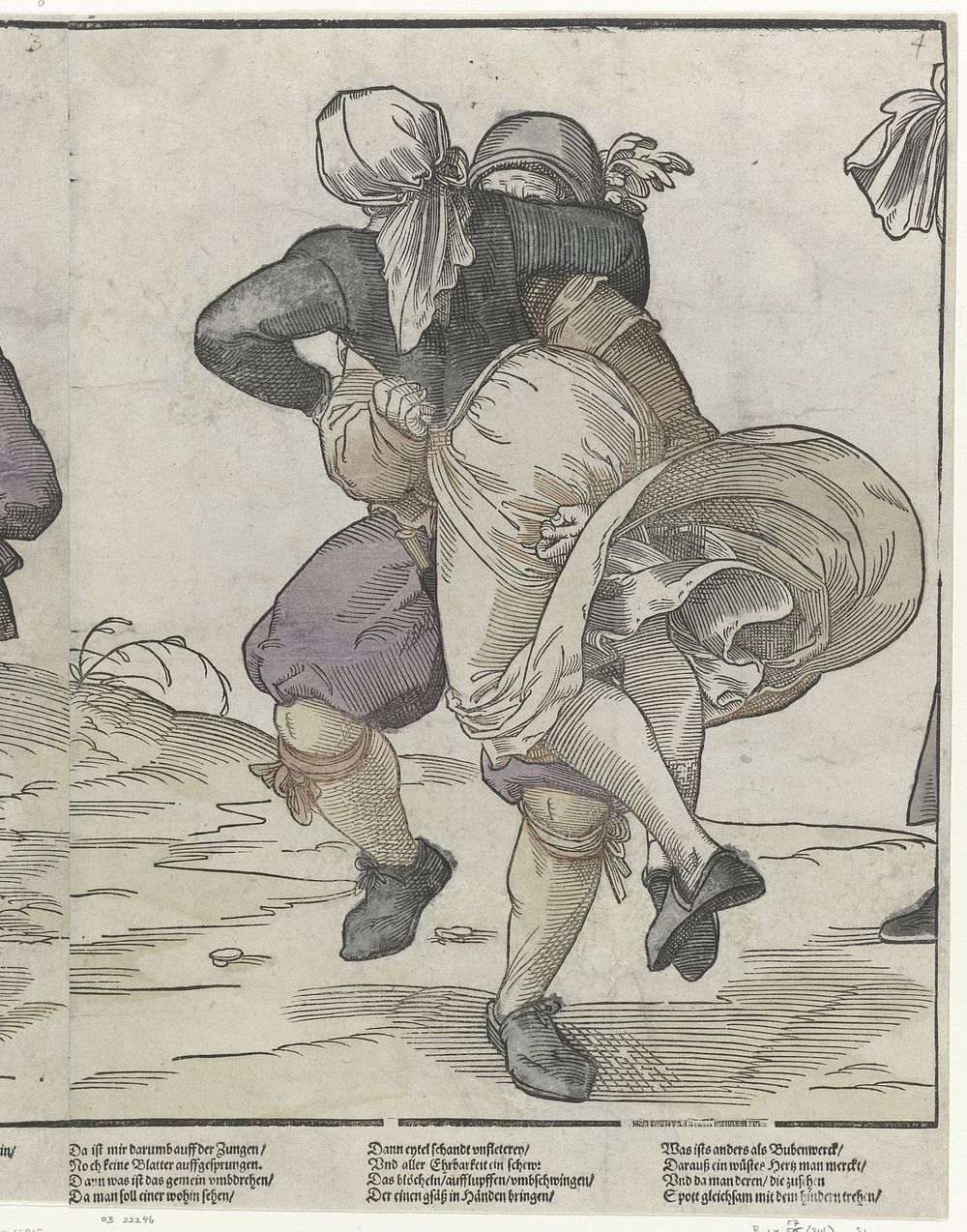 Derde paar (1590) by anonymous, Christoph Murer and Bernhard Jobin