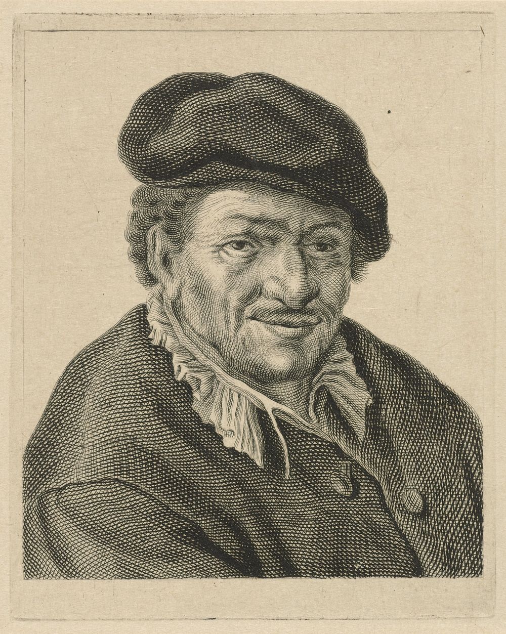 Buste van man (1768 - 1796) by Pieter de Mare