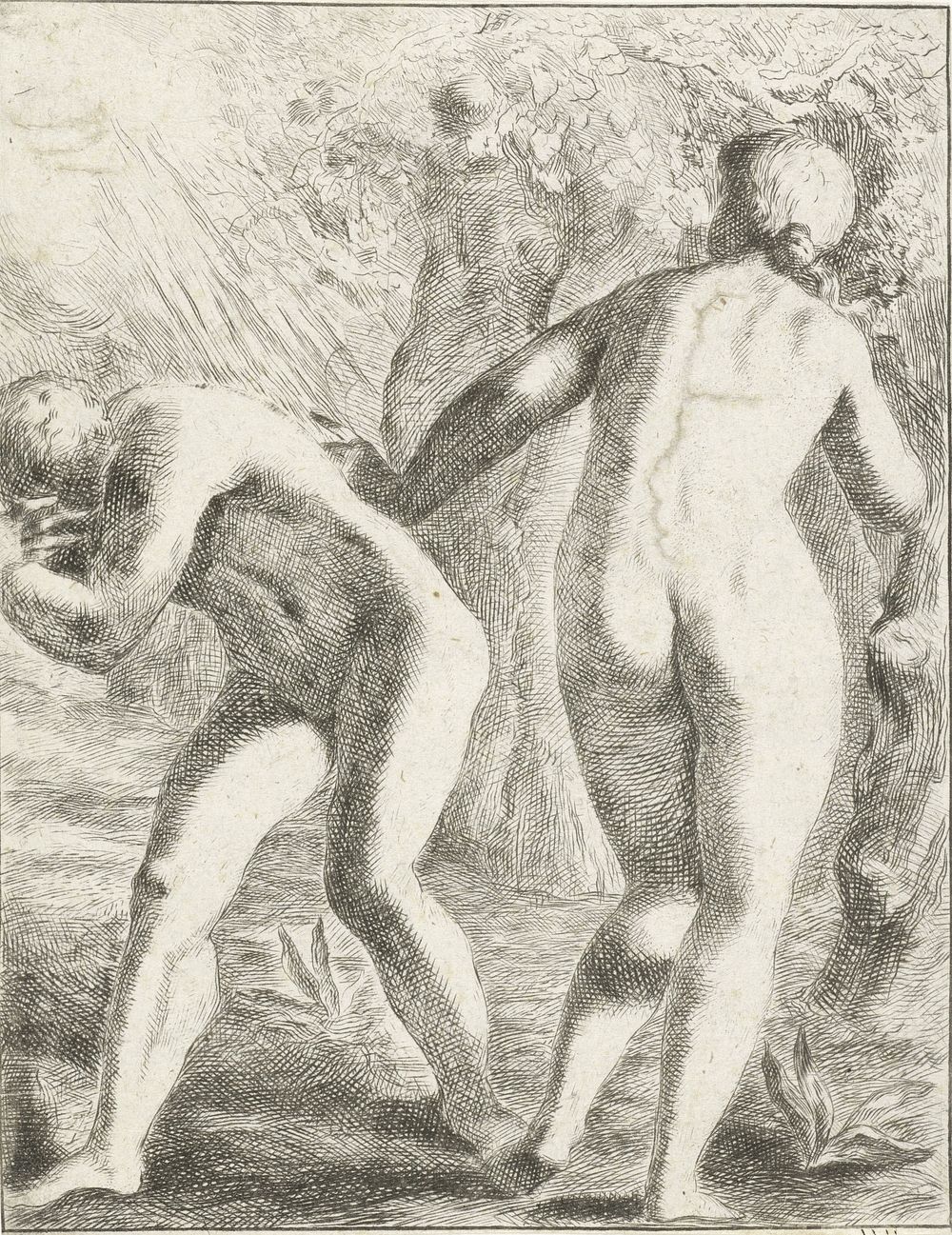 Expulsion from Paradise (1687 - 1708) by Pieter van der Plas II