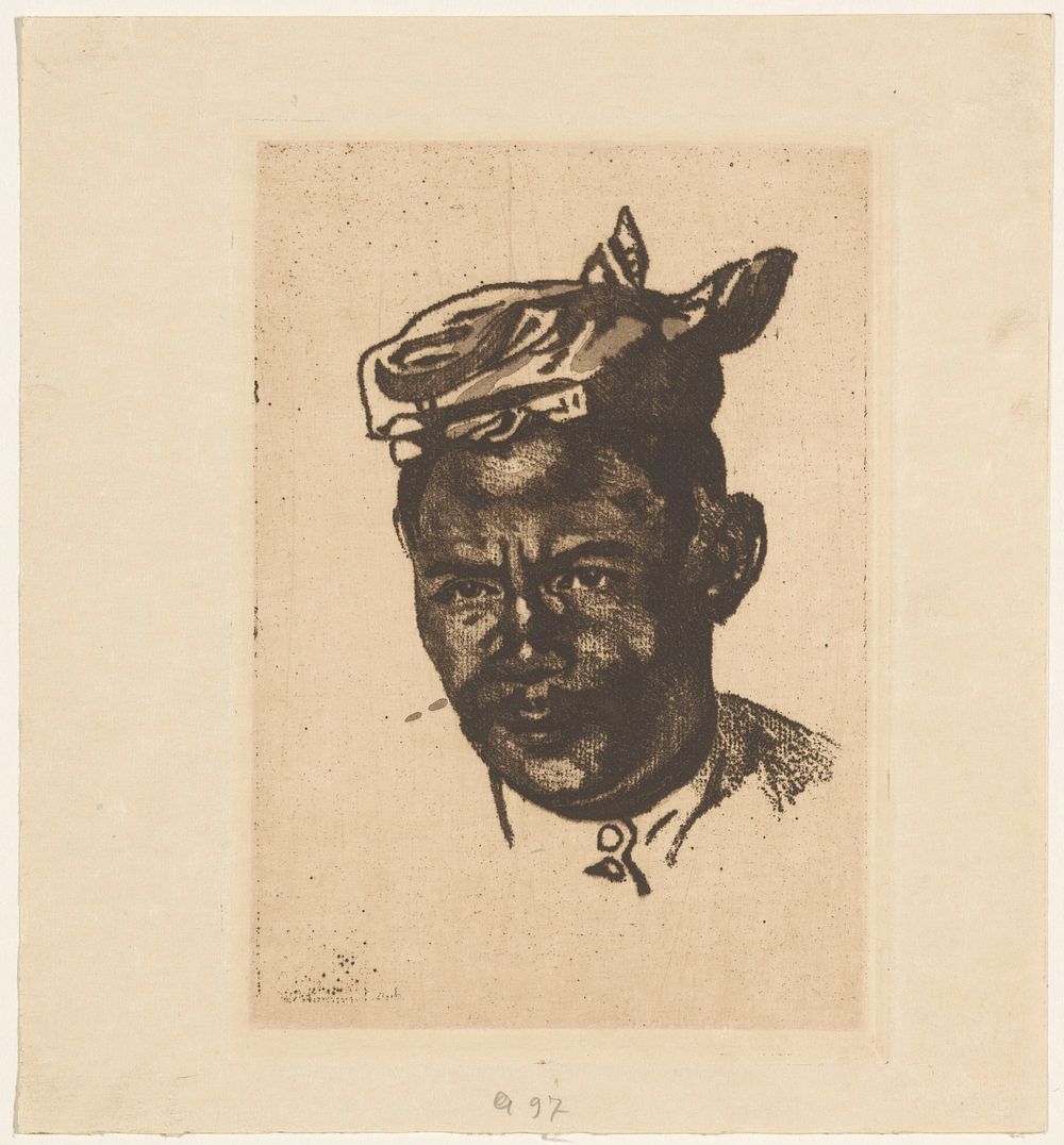 Portret van Amit (c. 1921) by Willem Witsen