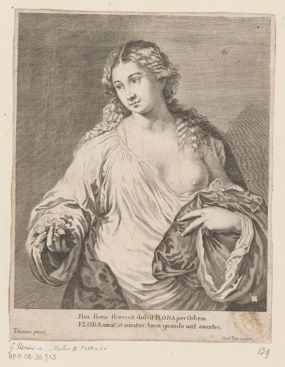 Flora (c. 1627 - after 1669) by Giacomo Piccini and Titiaan