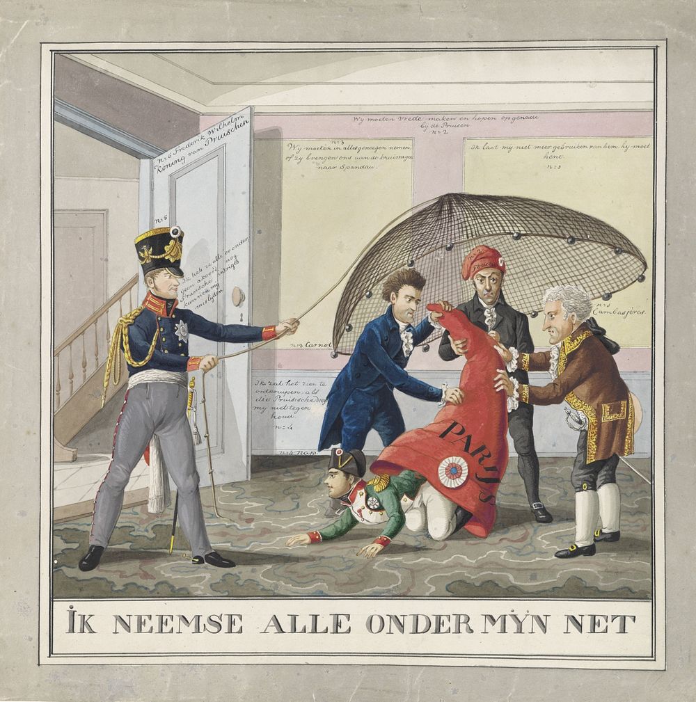 Napoleon in de Jacobijnenmuts, 1815 (1815) by Wijnand Esser