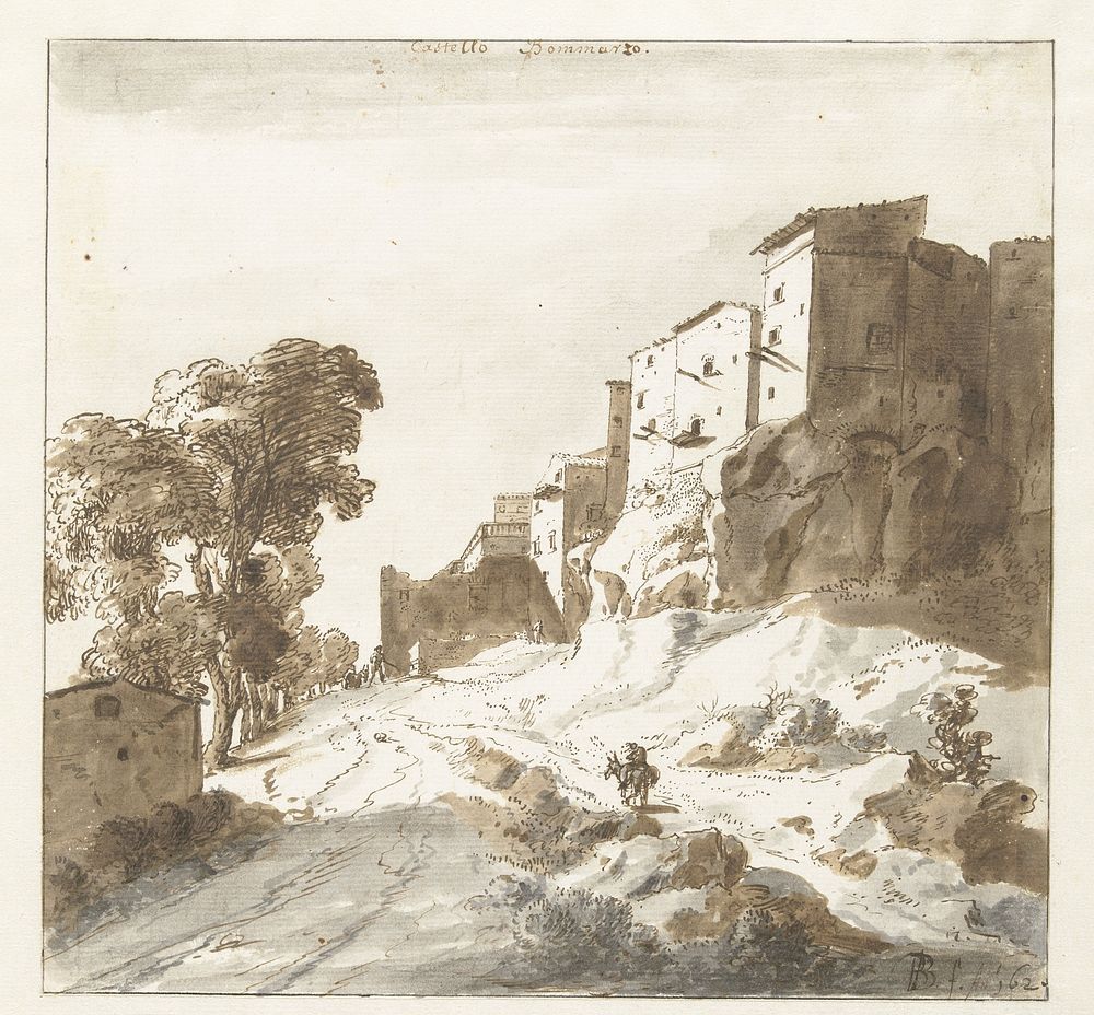 Castello Bomarzo (1625) by Bartholomeus Breenbergh