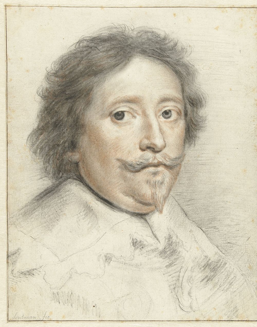 Portret van Prins Frederik Hendrik (1638 - 1643) by Pieter Claesz Soutman
