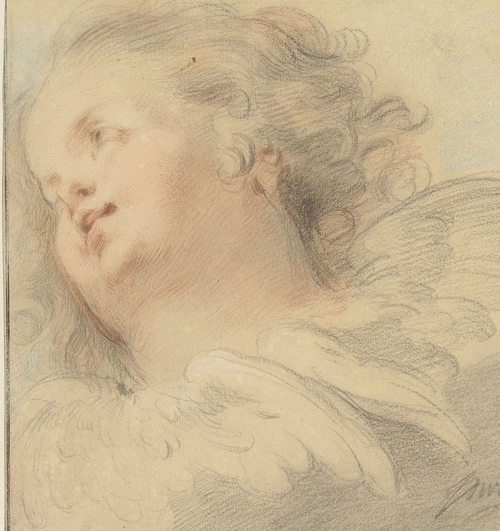 Amorettenkopje naar links (1705 - 1754) by Jacob de Wit