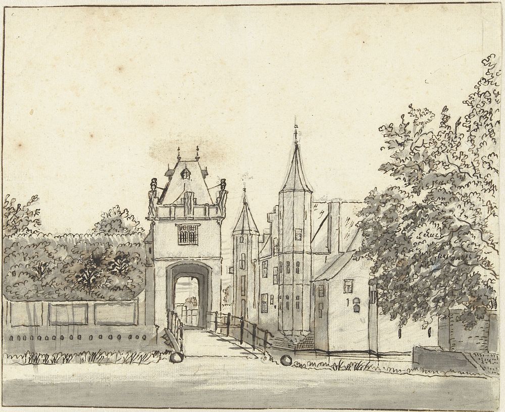 Het Huis te Zuylen (1706 - 1759) by Jacob van Liender