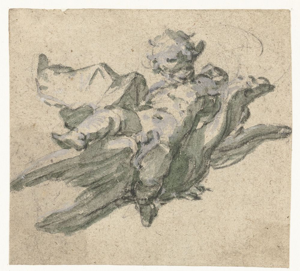 Ganymedes (1574) by anonymous and Abraham Bloemaert