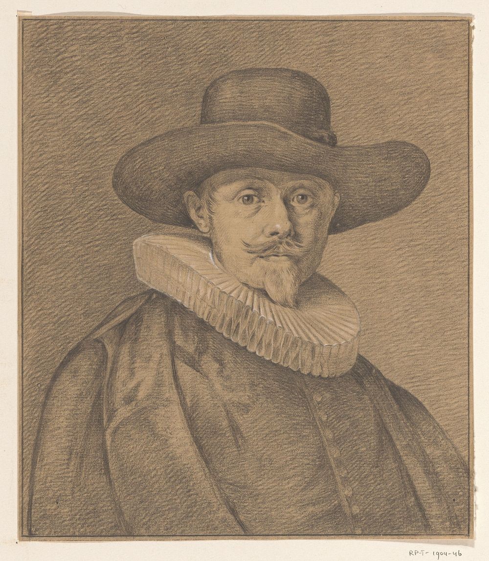 Portret van Aelbert Cuyper (1775 - 1833) by Jean Bernard and Rembrandt van Rijn