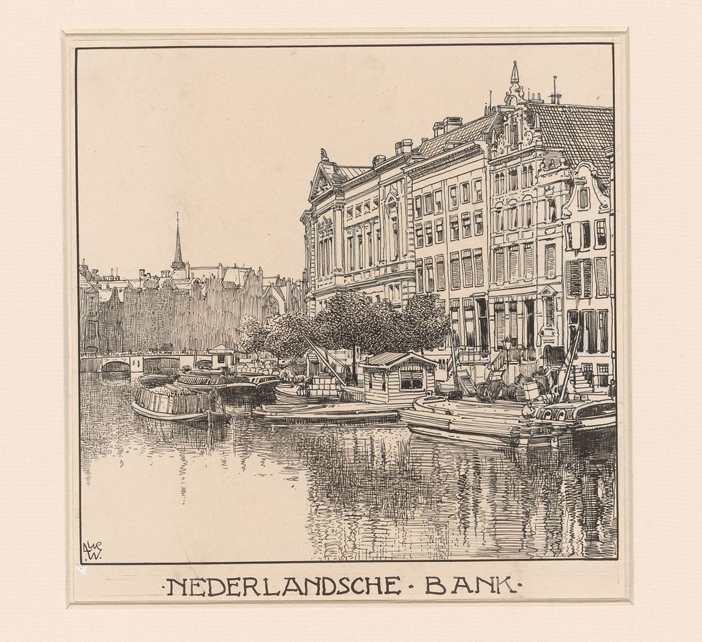 De Nederlandsche Bank te Amsterdam (1870 - 1926) by Willem Wenckebach