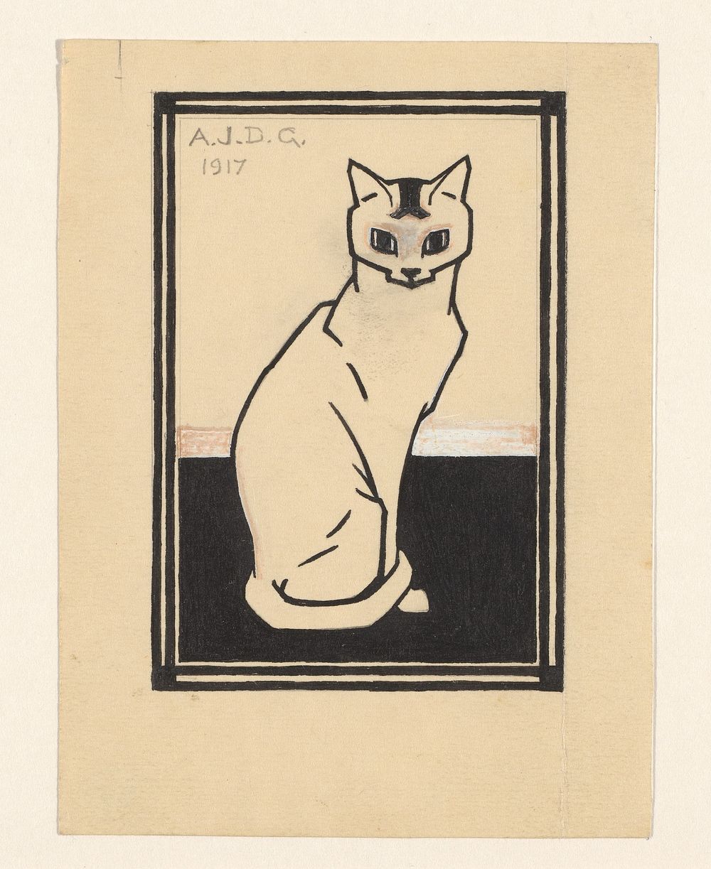 Kat (1917) by Julie de Graag