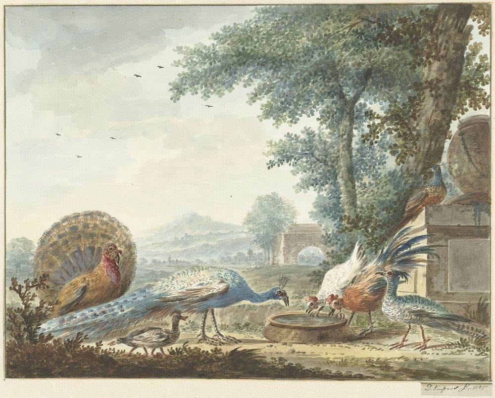 Hoenderhof (1775) by Dirk Kuipers