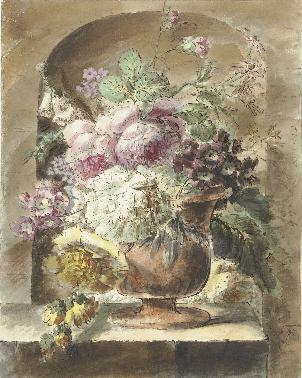 Bloemen (1745 - 1784) by Pieter van Loo