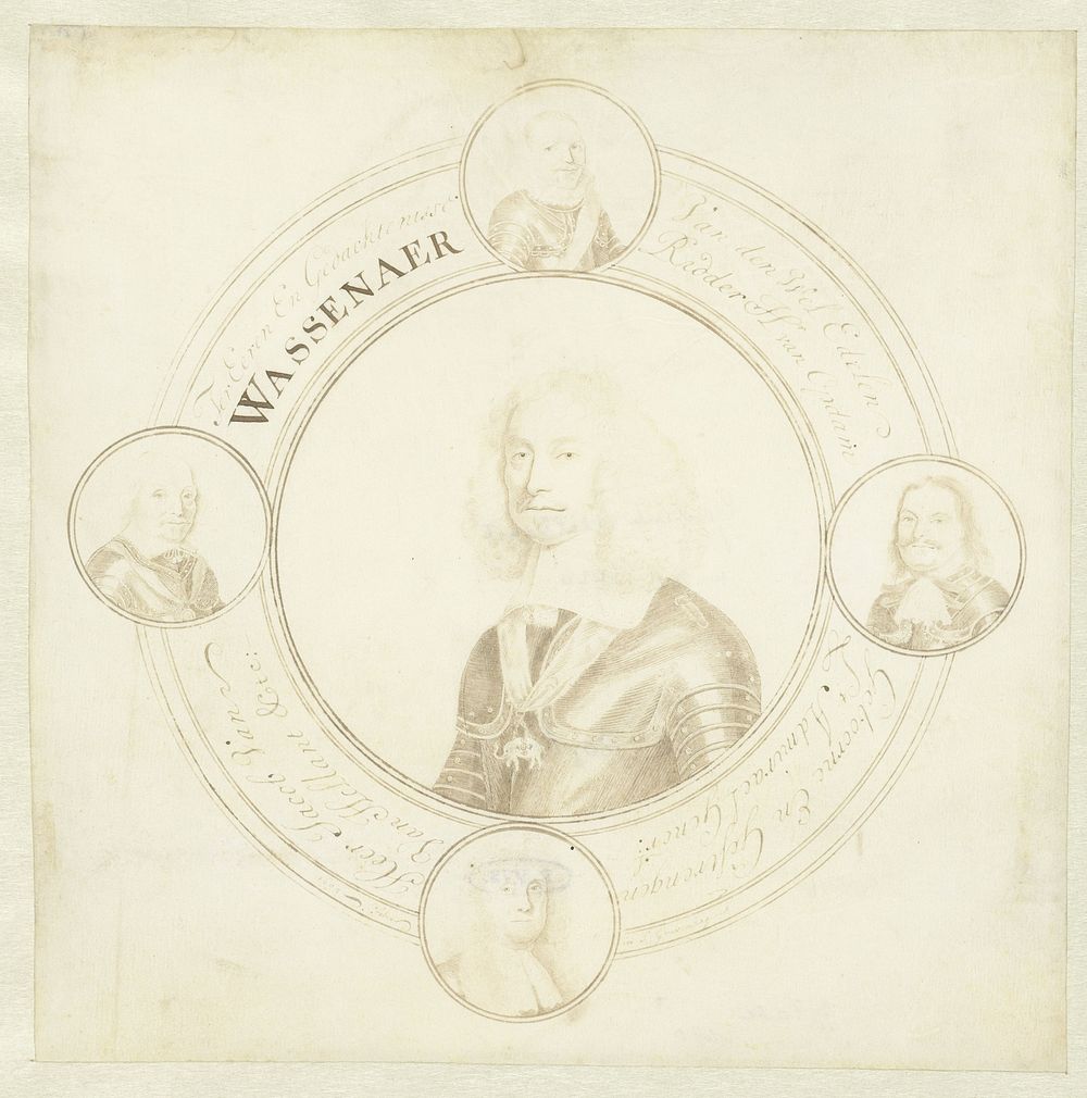 Portret van Jacob van Wassenaer van Obdam (1692) by John Faber I