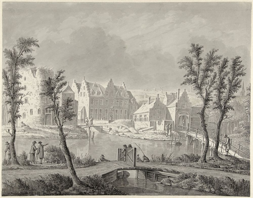 Het Jachtgerichtshuis te Teylingen (1744 - 1786) by Dirk Verrijk