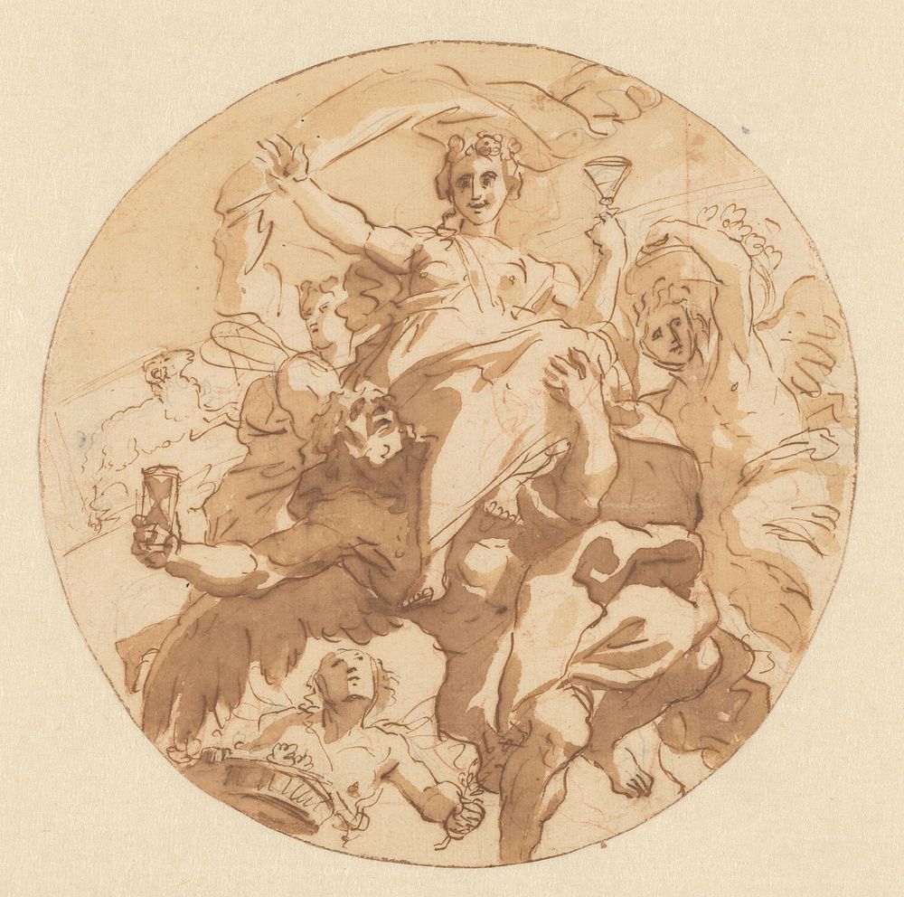 Tijd en de Waarheid (1650 - 1711) by Gerard de Lairesse and Jan de Lairesse