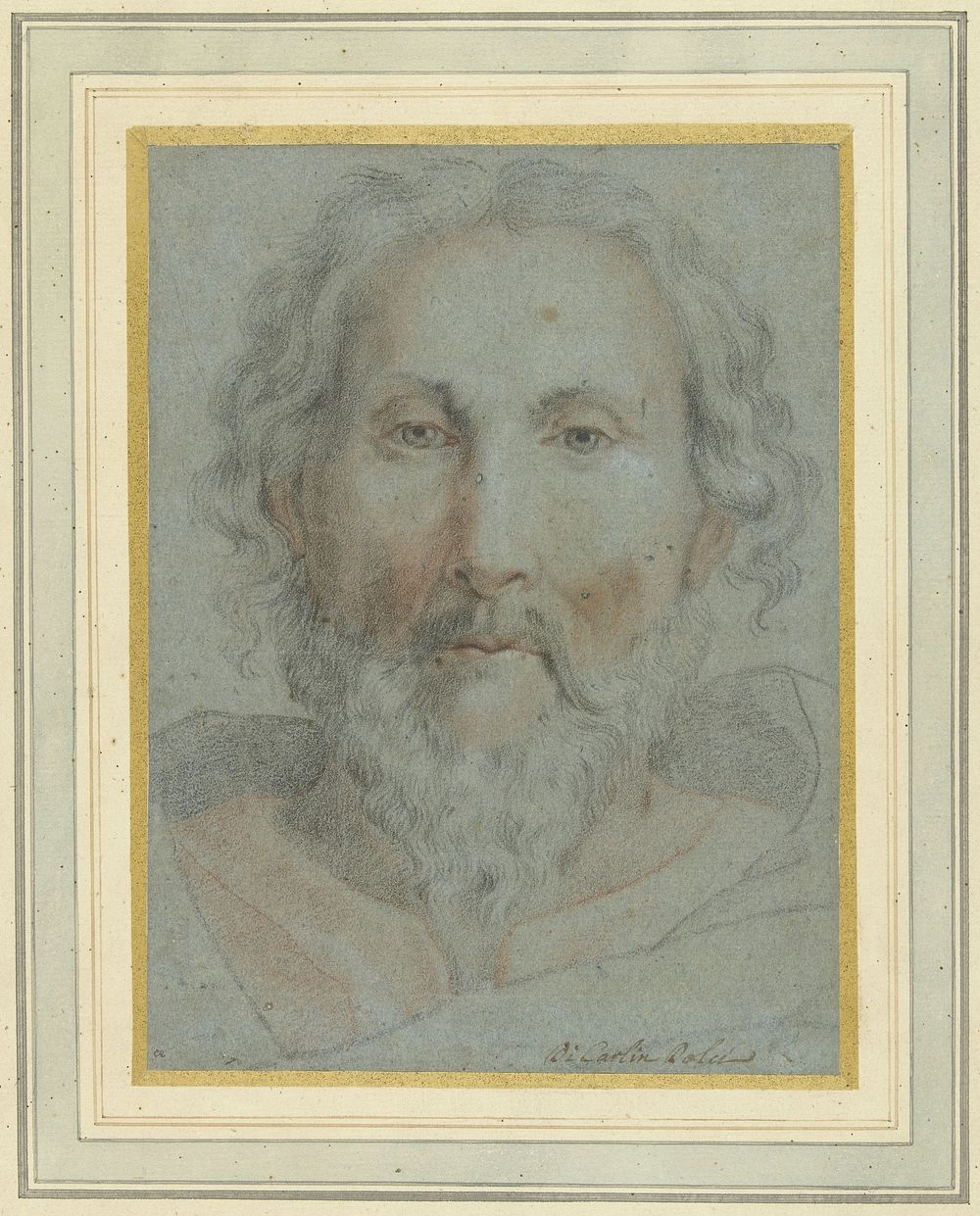 Hoofd van God de Vader (c. 1652 - c. 1662) by Carlo Dolci