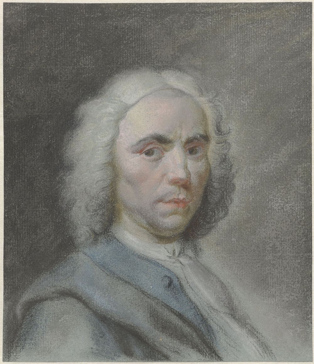 Zelfportret van Louis de Moni (1772) by Louis de Moni