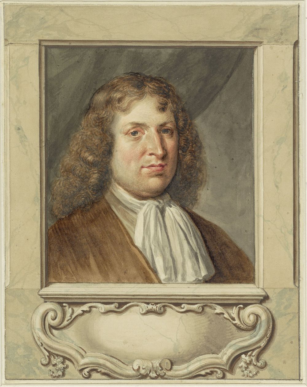 Portret van Victor Victors (1712 - 1795) by Tako Hajo Jelgersma