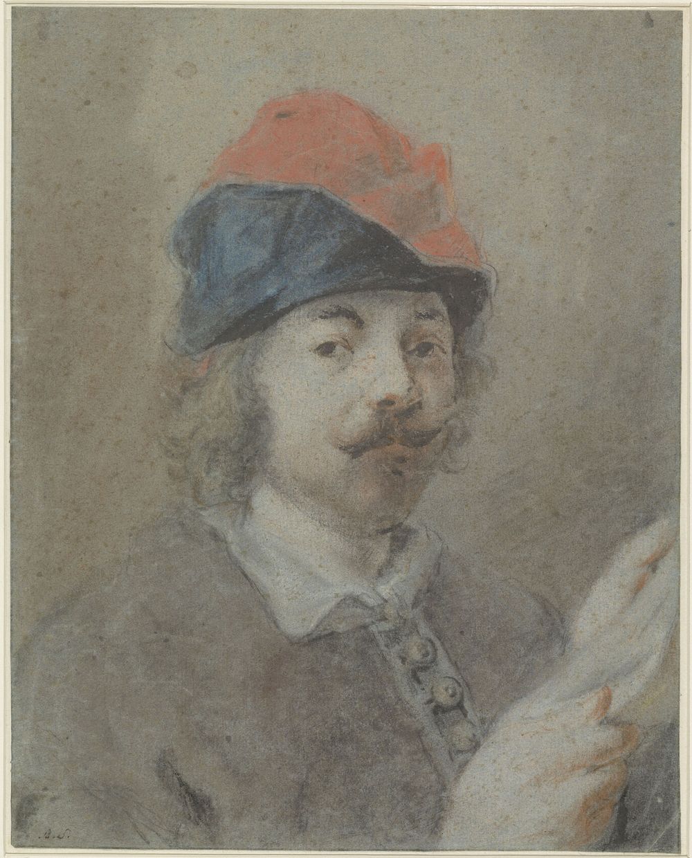 Portret van Jacques Jordaens (1780 - 1848) by Martinus Schouman and Jacques Jordaens