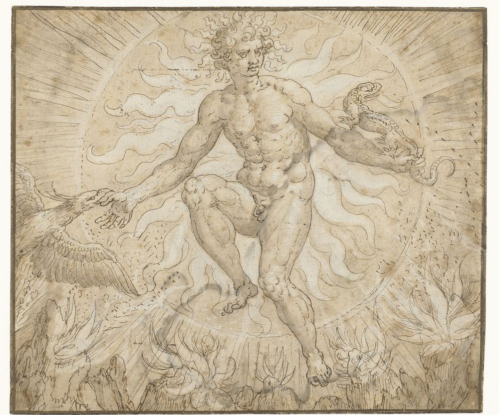 Ignis (1542 - 1603) by Maerten de Vos