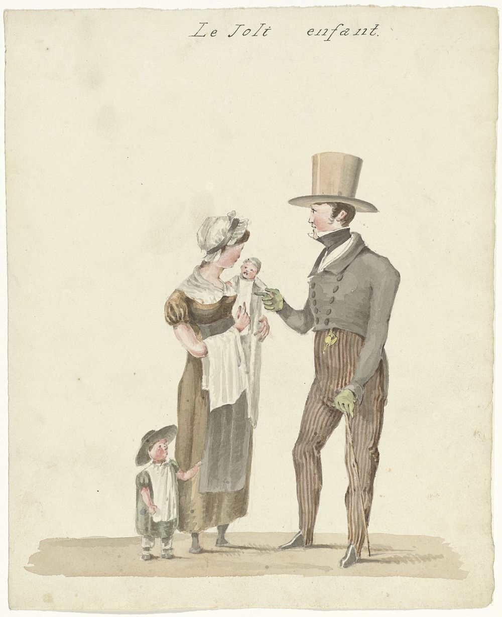 Familiegroep (1811 - 1873) by Pieter van Loon