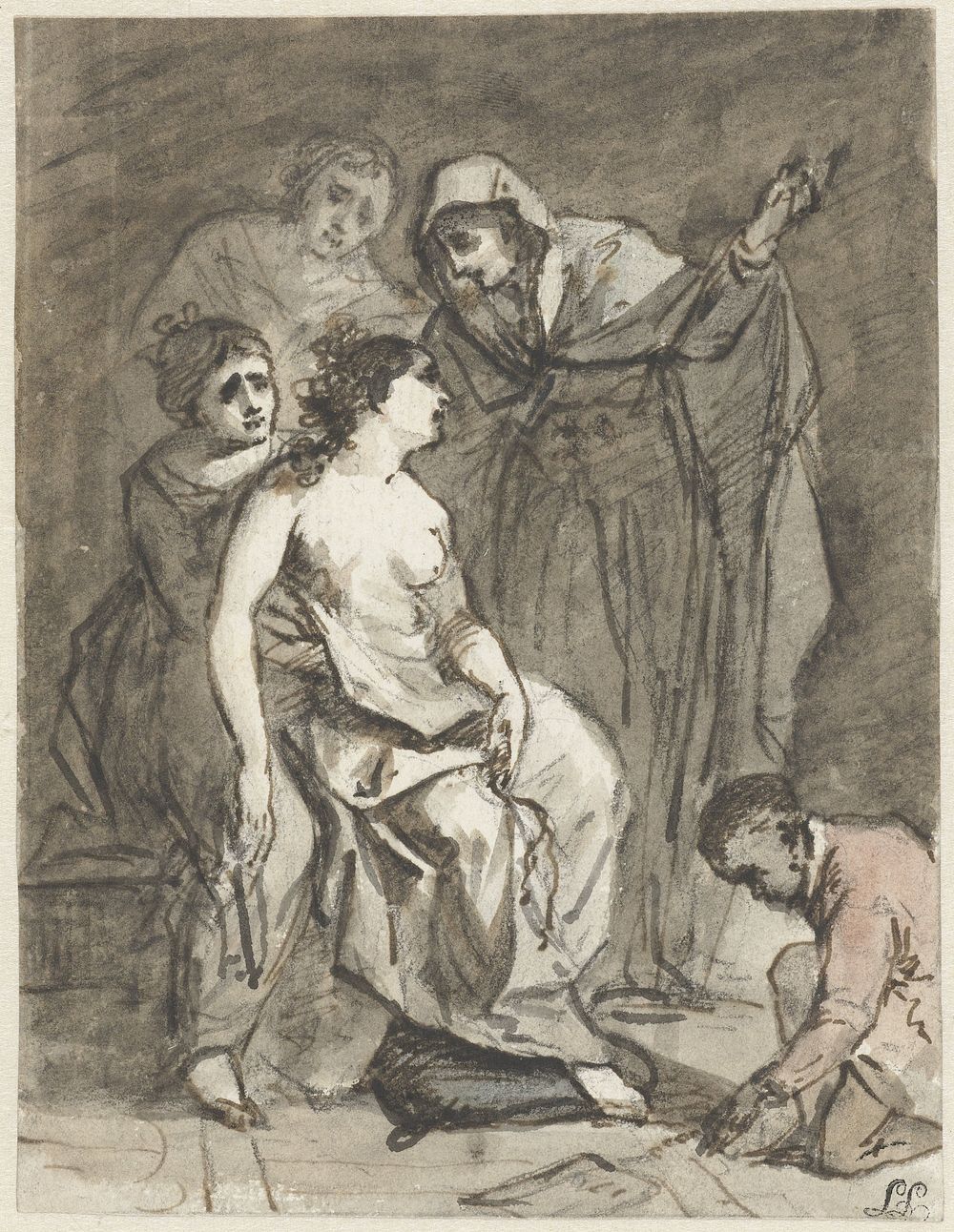 Boetende Magdalena (1765) by Jurriaan Andriessen and Franceschini Marc Antonio