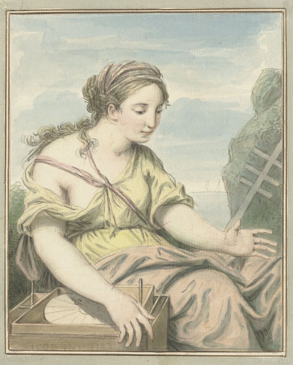 De Zeevaart (1743) by Louis Fabritius Dubourg