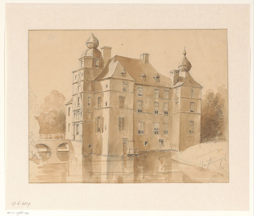 Kasteel Cannenburg (1837 - 1903) by Jan Striening